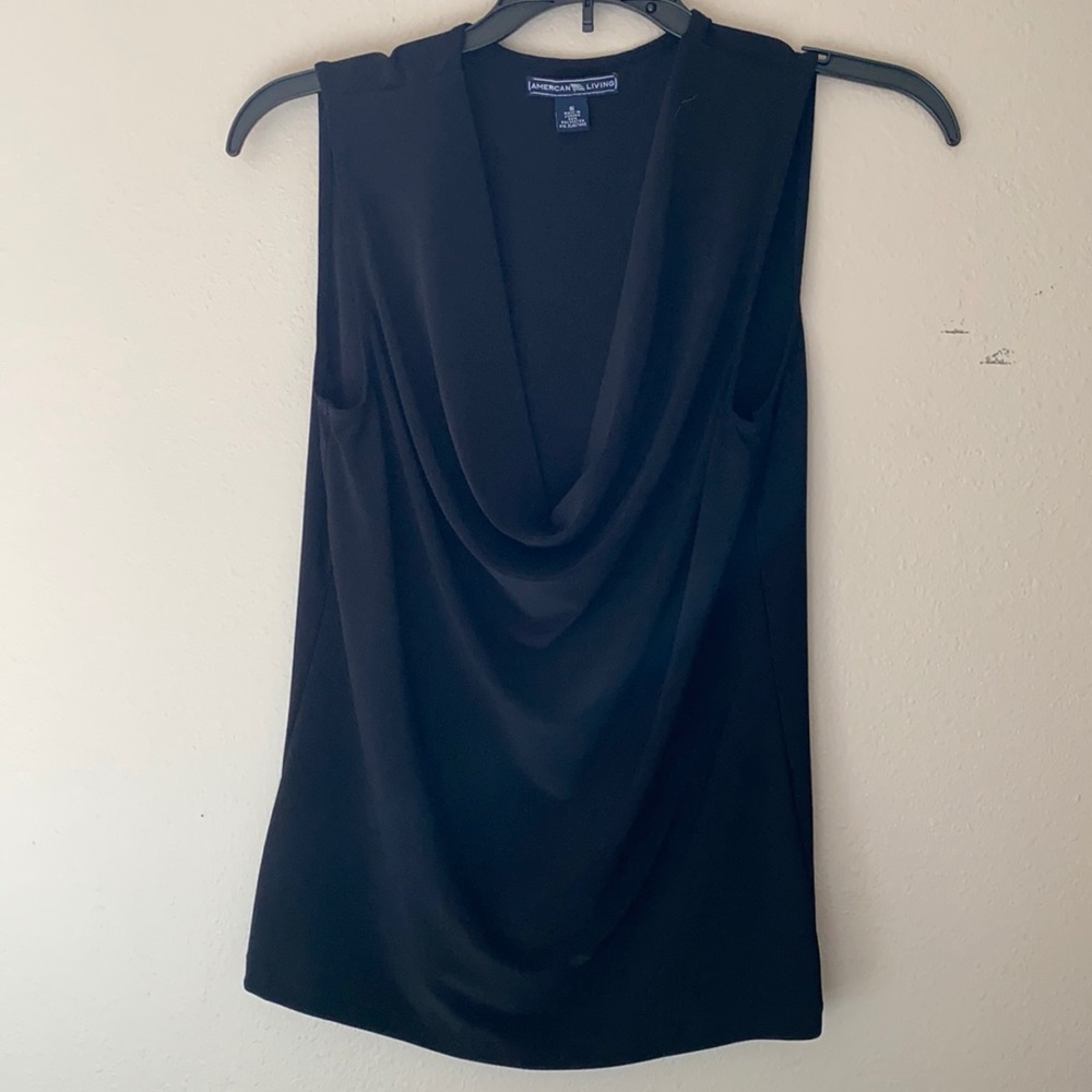 Swoop neck shirt
